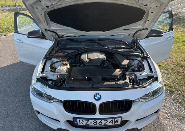 BMW Seria 3 cena 76000 przebieg: 157000, rok produkcji 2016 z Marki małe 326
